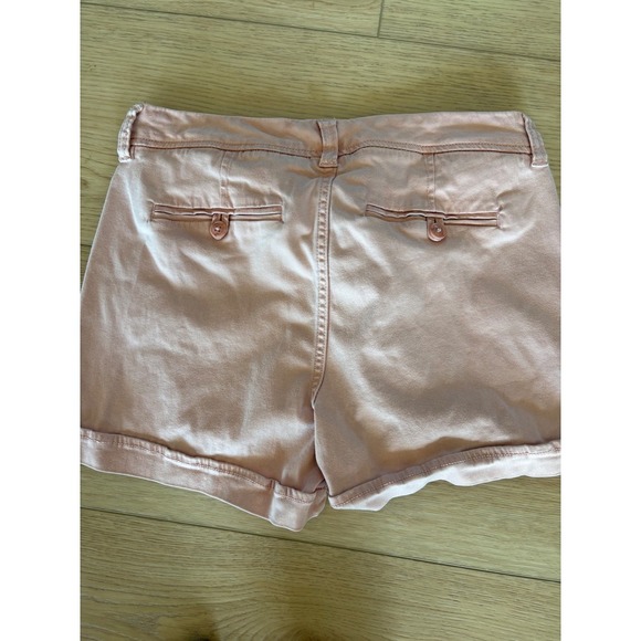 Liverpool Los Angeles Pink Cuffed Shorts Casual Everyday Womens - Picture 4 of 4